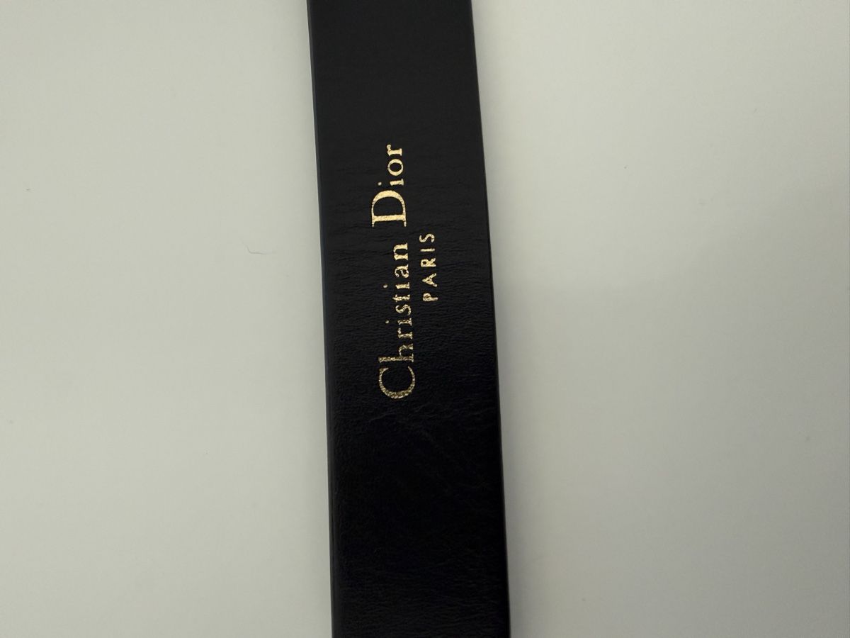 Dior Cinture: Dior Saddle Gürtel schwarzes Leder – Usato da Pratteln venduto da Eileen_H 2