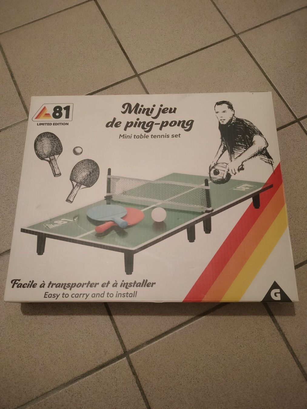 Giochi: Mini ping pong – Usato da Villars-sur-Glâne venduto da Tibloom