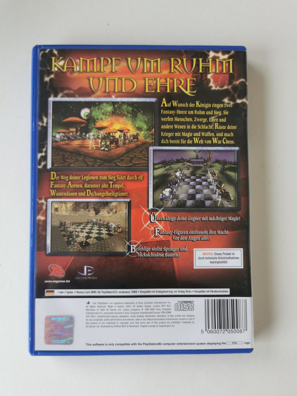 Giochi: Ps 2 - War Chess – Usato da Lenzburg venduto da eyworld 2