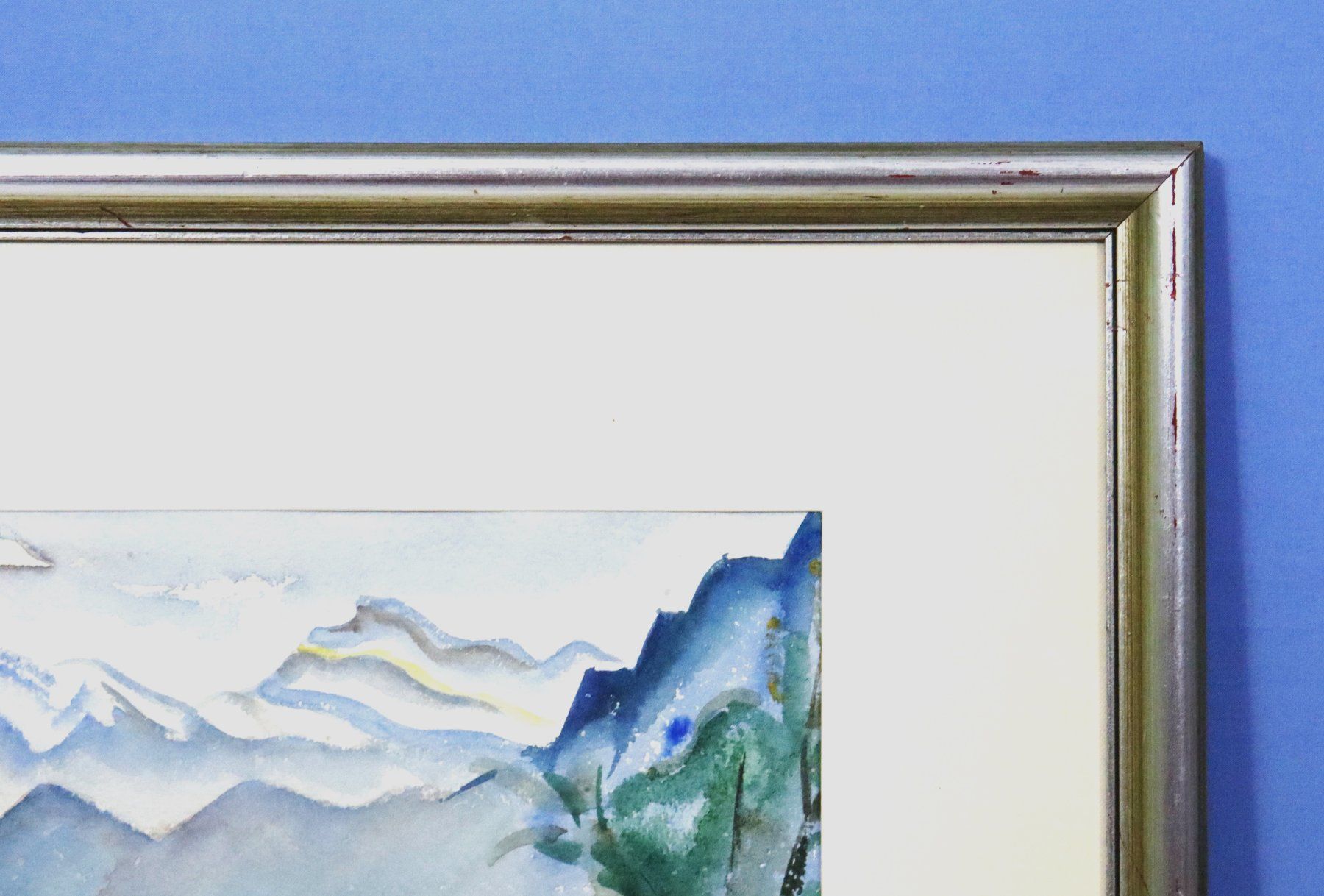 Dipinti: Hans Walter Scheller 1896-1964, Aquarell "Seelandschaft"- – Usato da Zug venduto da Kunst-Fundgrube 8