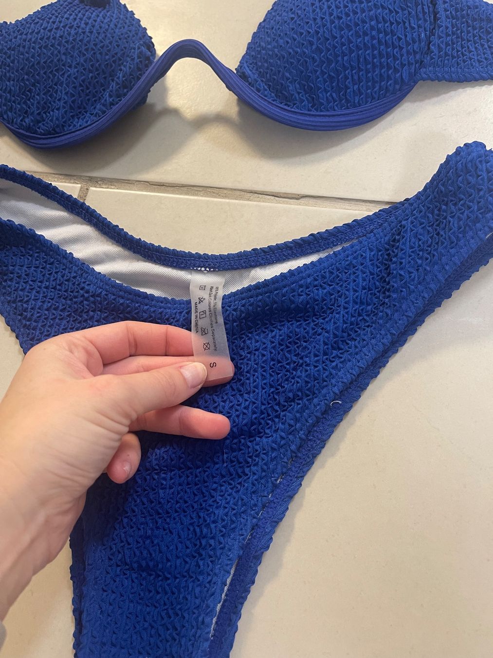 Shein Costumi da bagno & Bikini: Bikini Set in Köngsblau Gr S Shein – Usato da Bassersdorf venduto da Sandy456 1
