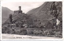 MARTIGNY, la tour de la Bâtiaz