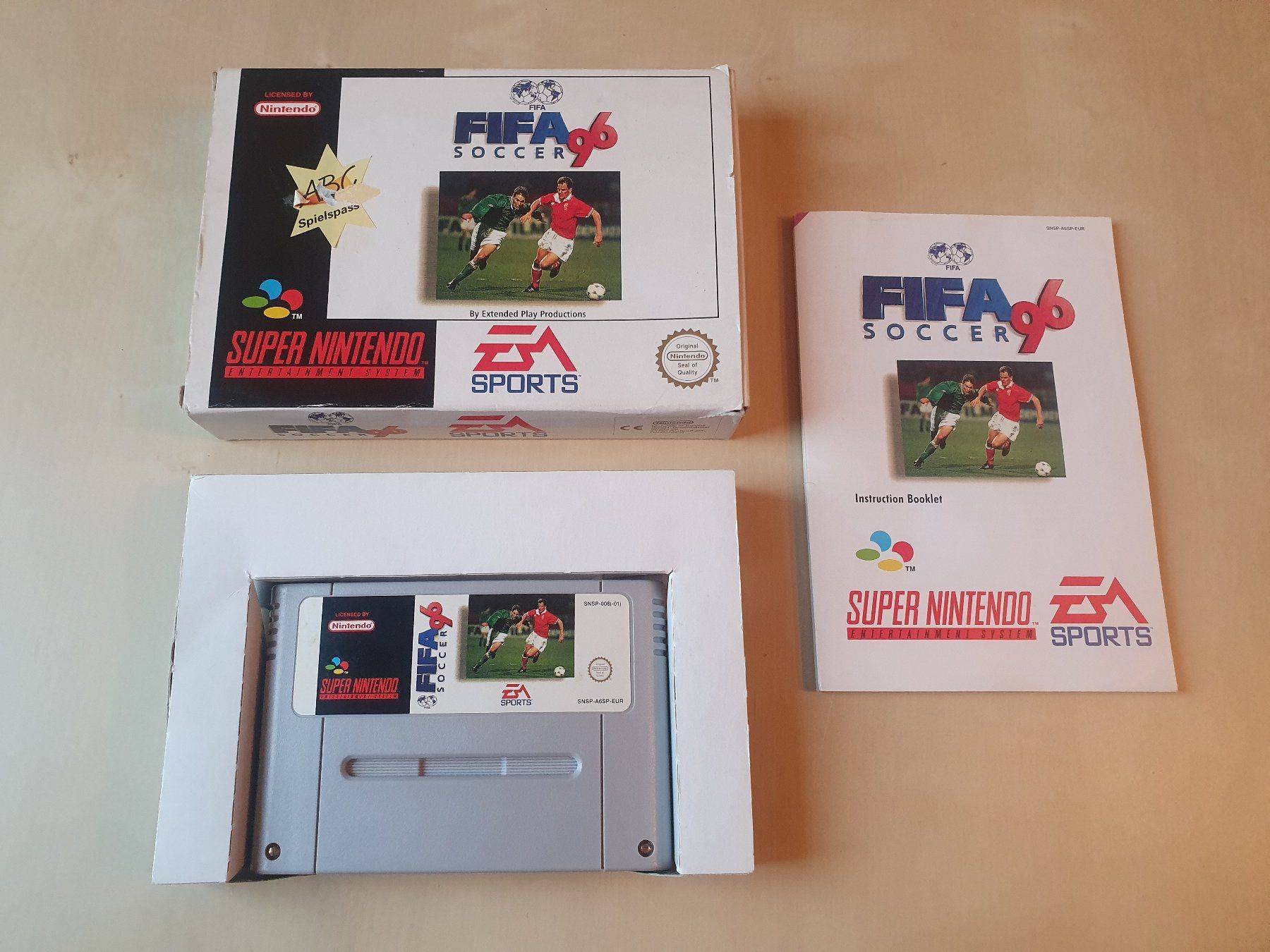 Nintendo Giochi: FIFA 96 Soccer – Usato da Stansstad venduto da collectorsshop 6