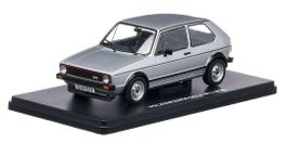 VW Golf I GTI Phase I 1976-1978 silber met. / schwarz   1:24