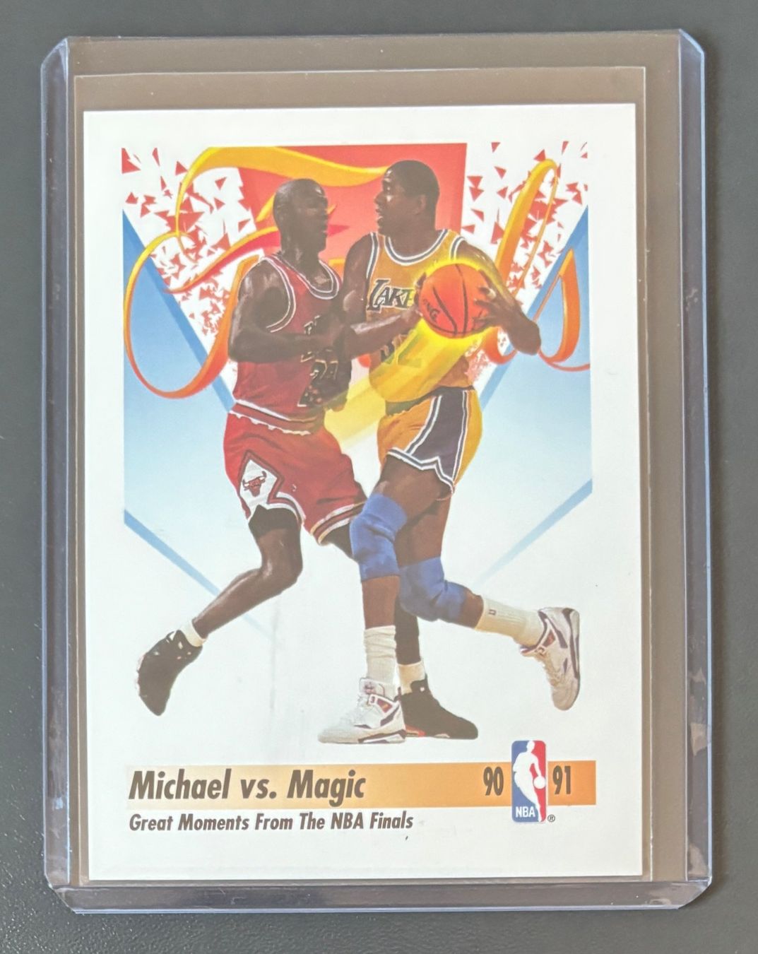 Nba Carte collezionabili: NBA Michael Jordan 1991 Skybox Finals Michael vs. Magic – Nuovo (secondo la descrizione) da Muri b. Bern venduto da winningloser