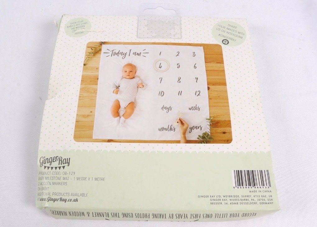 Coperte: GINGER RAY Milestone Blanket – Nuovo e nell'imballaggio originale da Rümlang venduto da Jennyanna 1