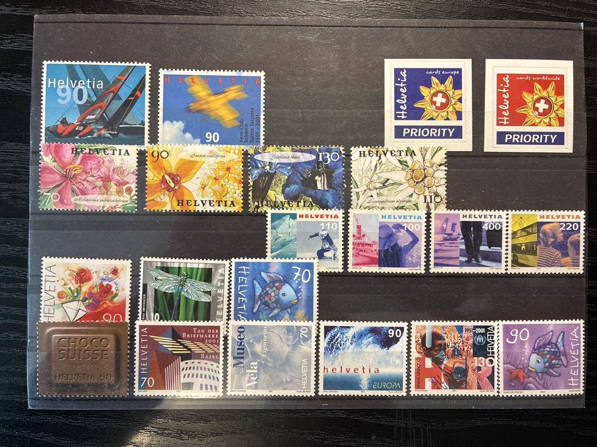 Tutti i francobolli: Briefmarken postfrisch, frankaturgültig – Nuovo (secondo la descrizione) da schafisheim venduto da bru_bkb8