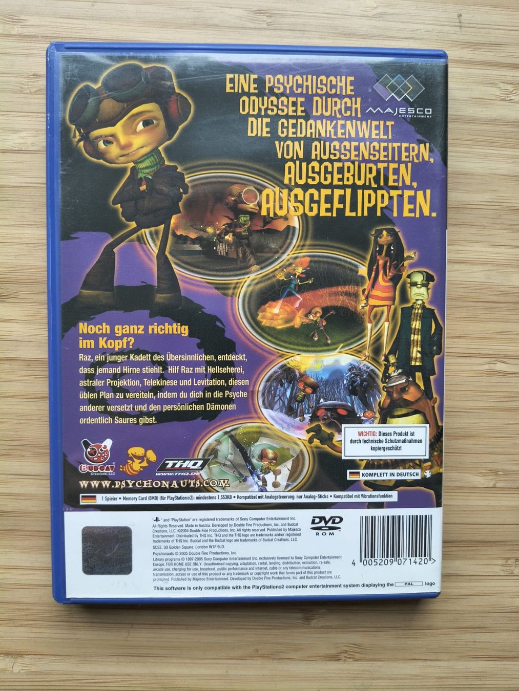 Spiele: Psychonauts (PS 2) – Gebraucht aus Riedholz von ste_96cd 1