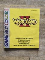 Wario Land 2 - Game Boy Color - Original Anleitung Gebraucht