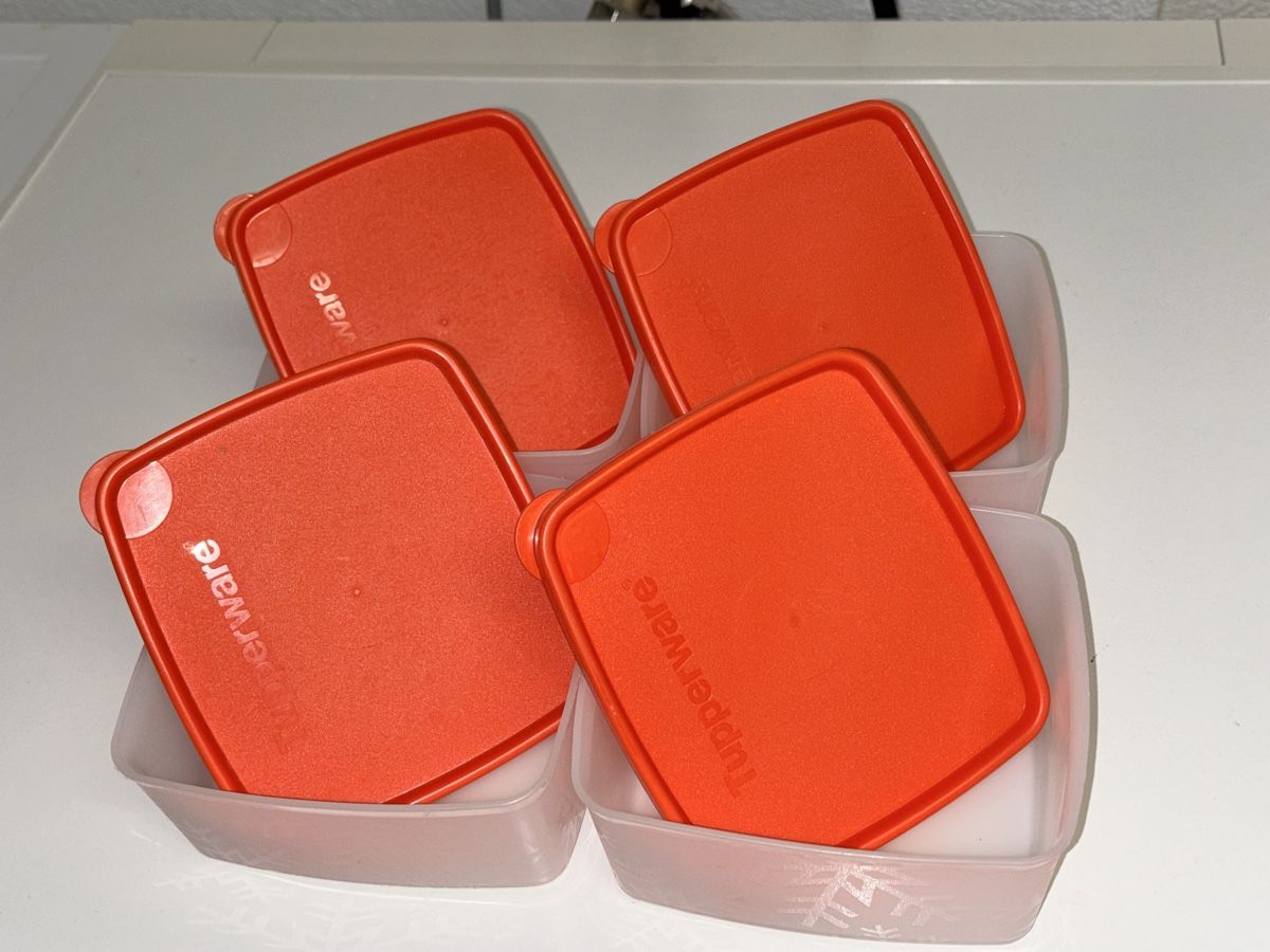 Tupperware Contenitori & Simili: Boîtes de congélation Tupperware 400ml (4) – Usato da La Russille venduto da Festler
