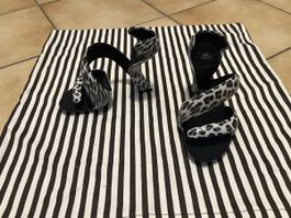 Sandales femme Julian Hakes imprimé léopard taille 38