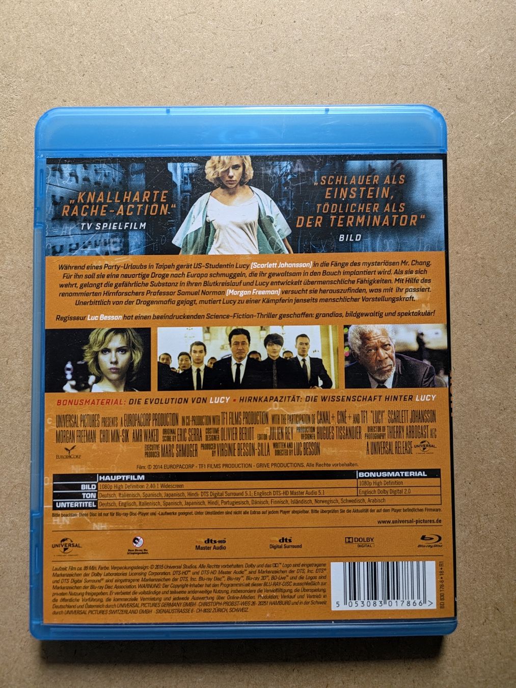 Alle DVDs: Lucy von Luc Besson Blu-ray – Gebraucht aus Chur von FreakofRarity 2