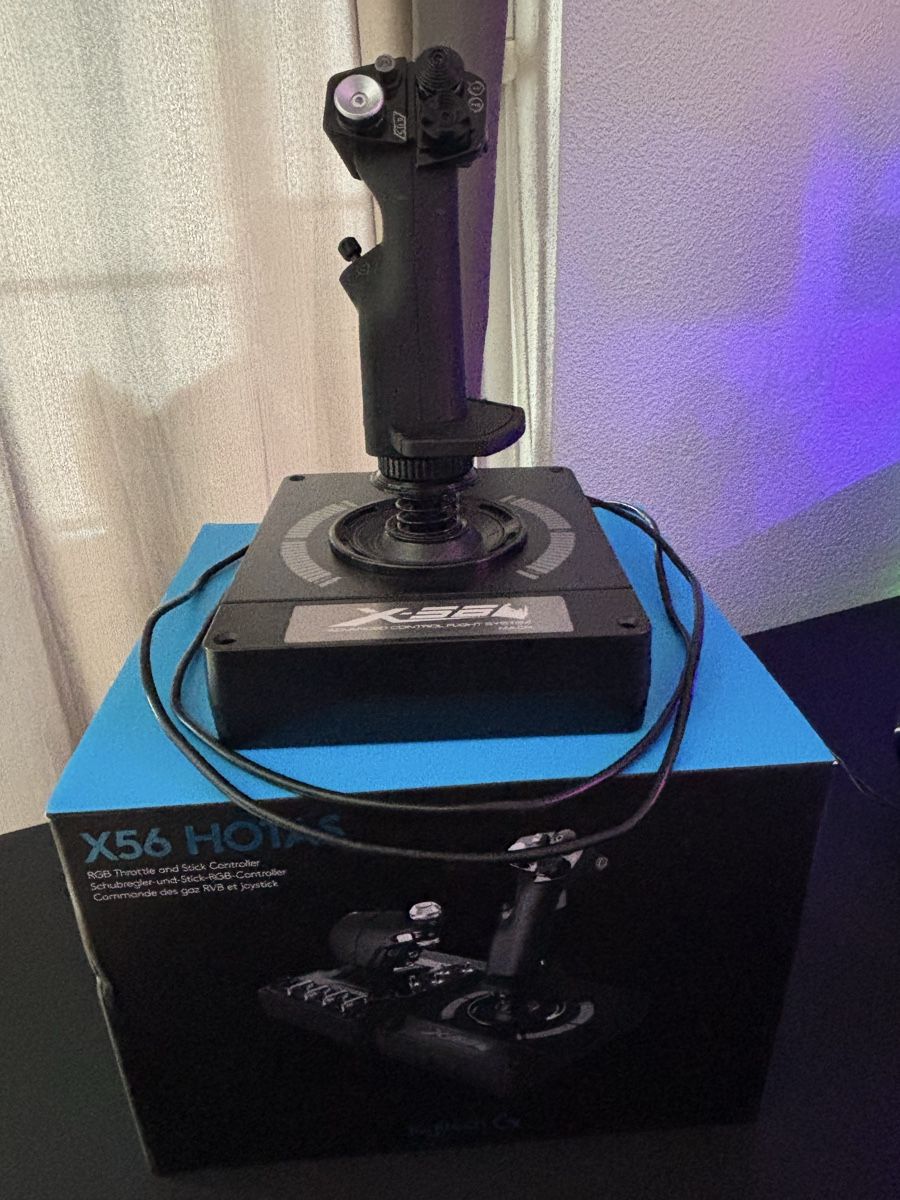 Logitech Controller: Logitech G X56 Joystick USB schwarz – Gebraucht aus Rubigen von pmgroba 1