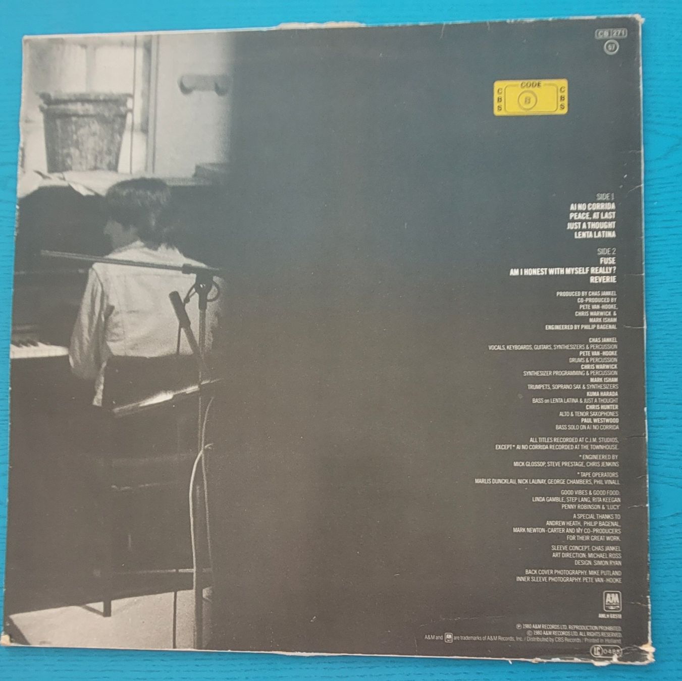 Dischi in vinile: CHAS JANKEL – Usato da SCHÜBELBACH venduto da CoKaHa 1
