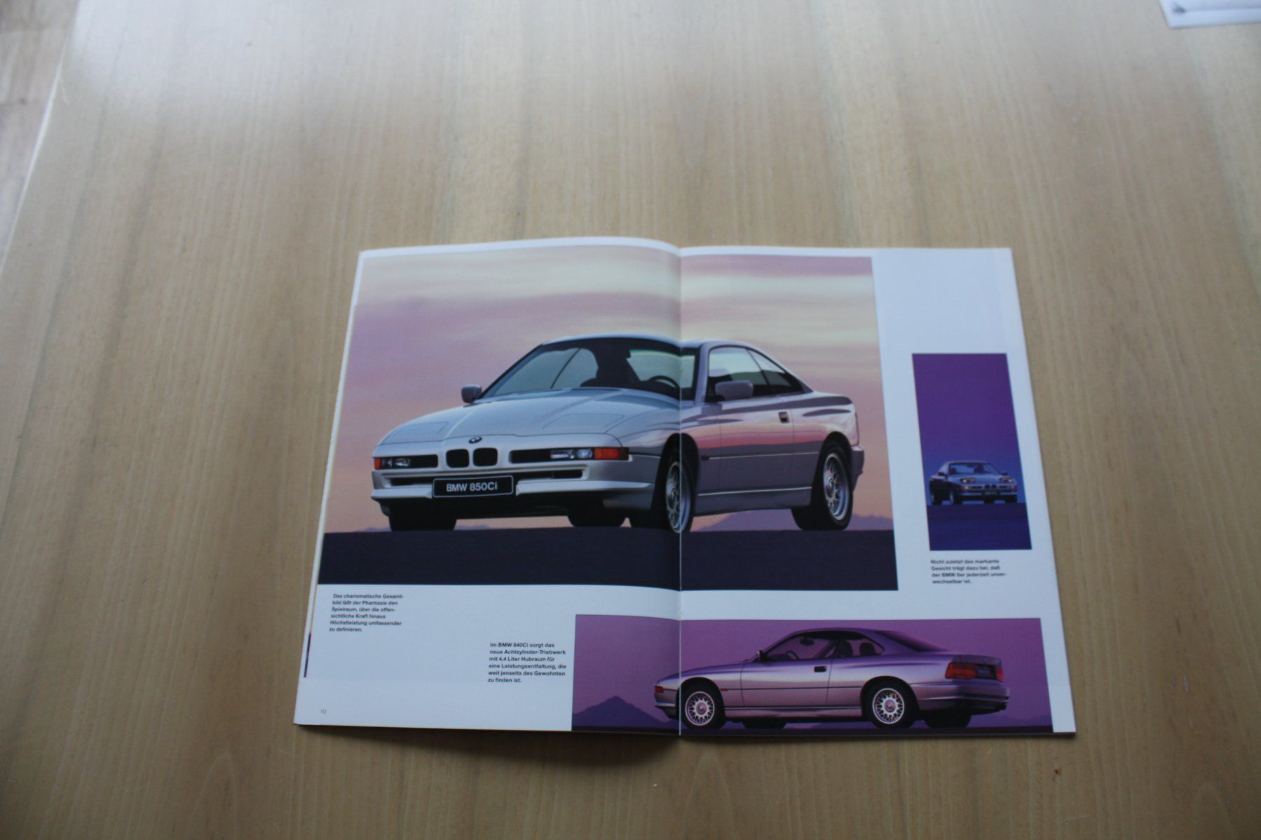 BMW Dokumente: BMW 8er Coupe Prestige Prospekt 1996 – Gebraucht aus Wikon von erwin400 4