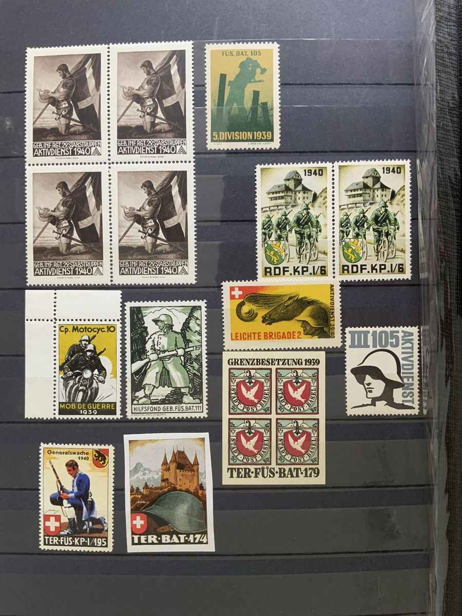 Tous les timbres: Soldatenmarken – Neuf (Voir description) à Binningen par chr_cr5n