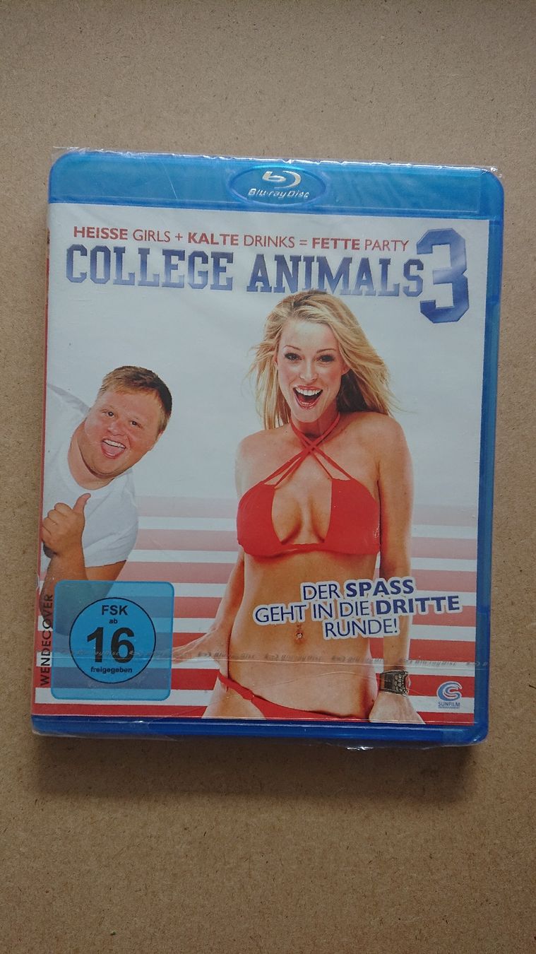 Tutti i DVDs: College Animals 3 - Blu-Ray - NEU – Nuovo e nell'imballaggio originale da Chur venduto da FreakofRarity