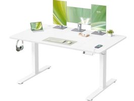 Höhenverstellbarer Schreibtisch elektrisch 140x80cm STELLAR