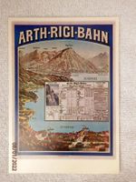 Künstlerlitho, Arth-Rigi-Bahn, 1885