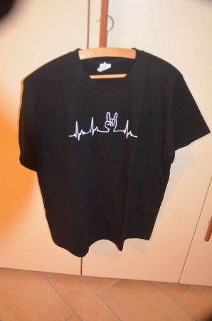 TAILLE L - T-SHIRT - NEU - BAUMWOLLE