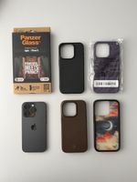 iPhone 15 Pro, 128 GB, Black Titanium, sehr guter Zustand 