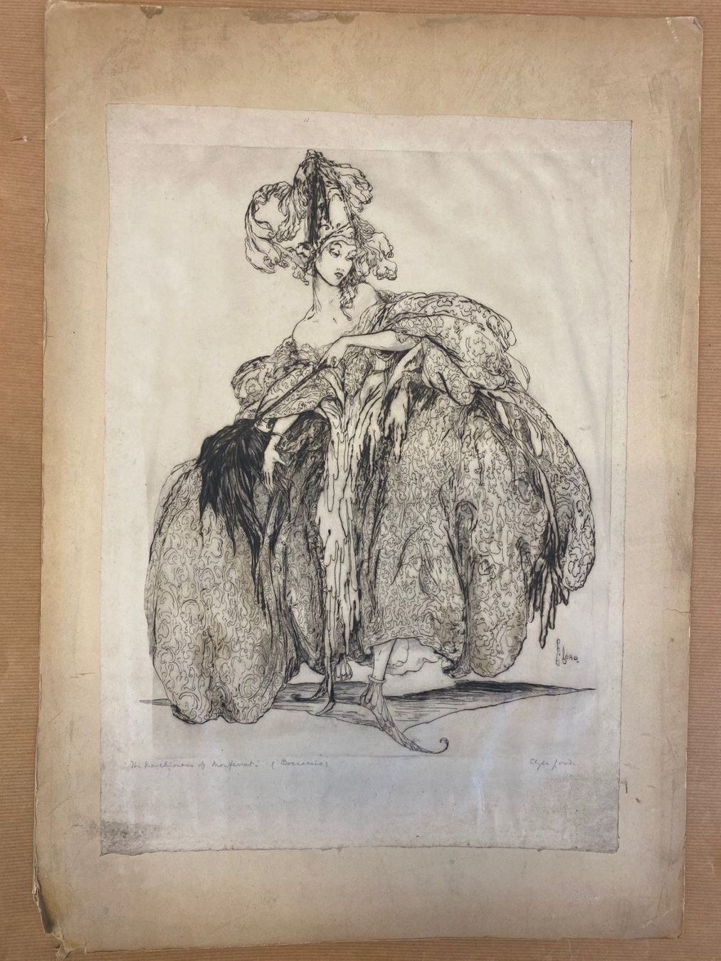 Grafiken & Lithographien: Lithographie Elyse Ashe Lord (1900-1971) – Gebraucht aus Veyrier von ren_5ctl 1