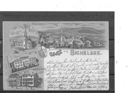TG Gruss aus Bichelsee (Litho)