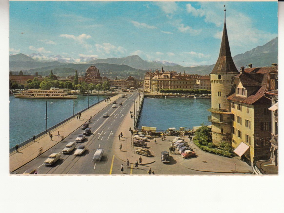 Ansichtskarten: Luzern Photoglob 1241 ca. 1960 – Gebraucht aus Bürglen TG von StampGraf
