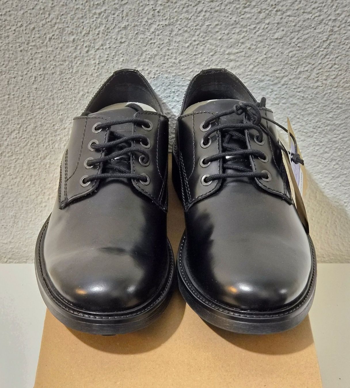Jack & Jones Chaussures hommes: Schwarze Lederschuhe – Neuf avec emballage d'origine à Zürich par New_username 1