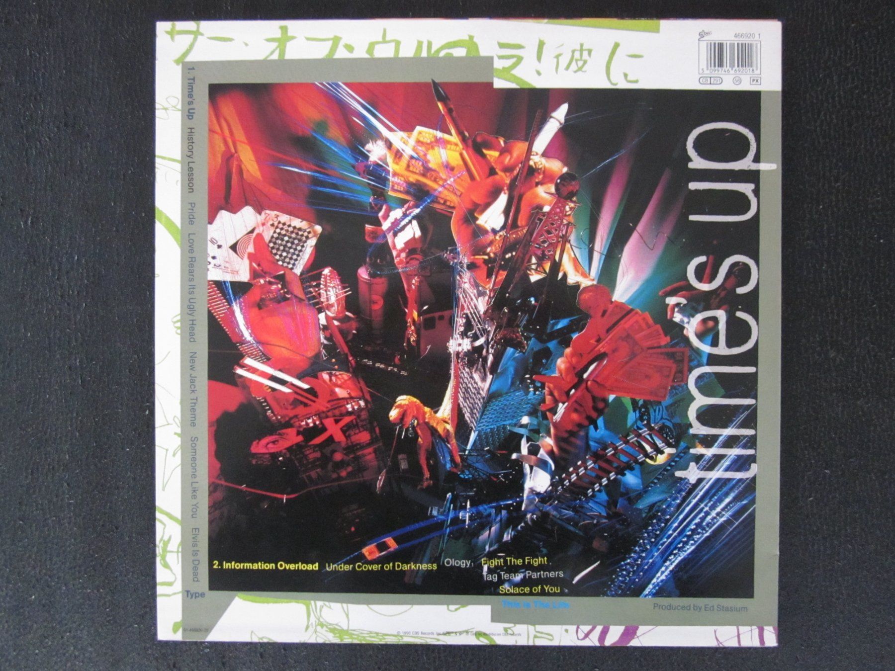 Dischi in vinile: Living Colour - Time's up Vinyl-LP – Usato da Liestal venduto da babacools 1