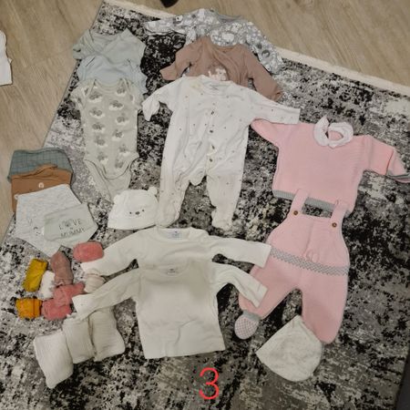 Baby Kleider Set 3 Grösse 50-56