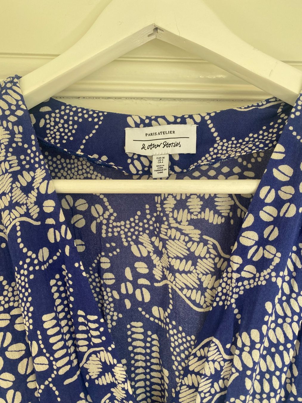Other Stories Kleider: Kleid & Other Stories blauweiss – Gebraucht aus Basel von NormaJean01 1