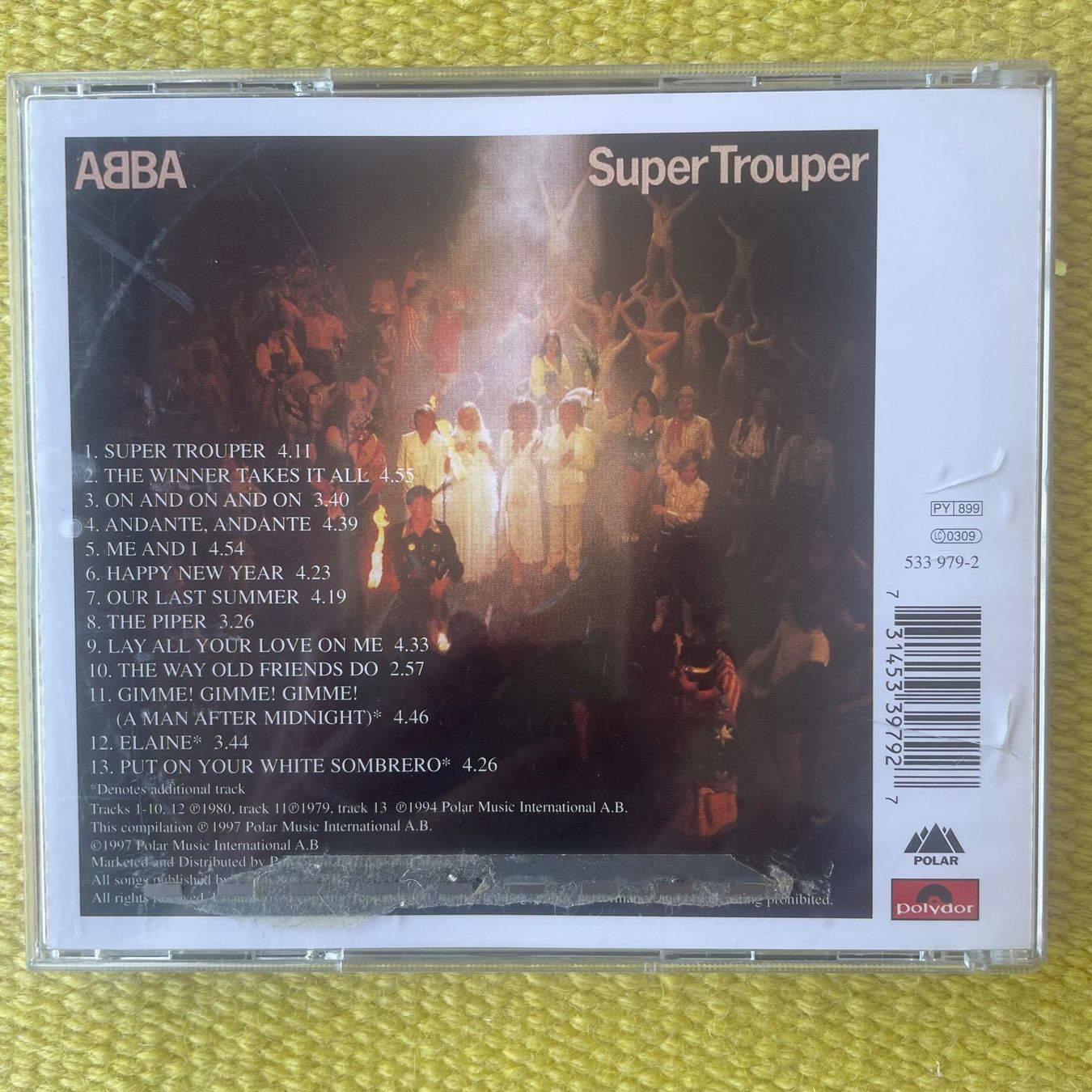 CDs: ABBA-SUPER TROUPER – D'occasion à Rorschacherberg par CD-Roli 1