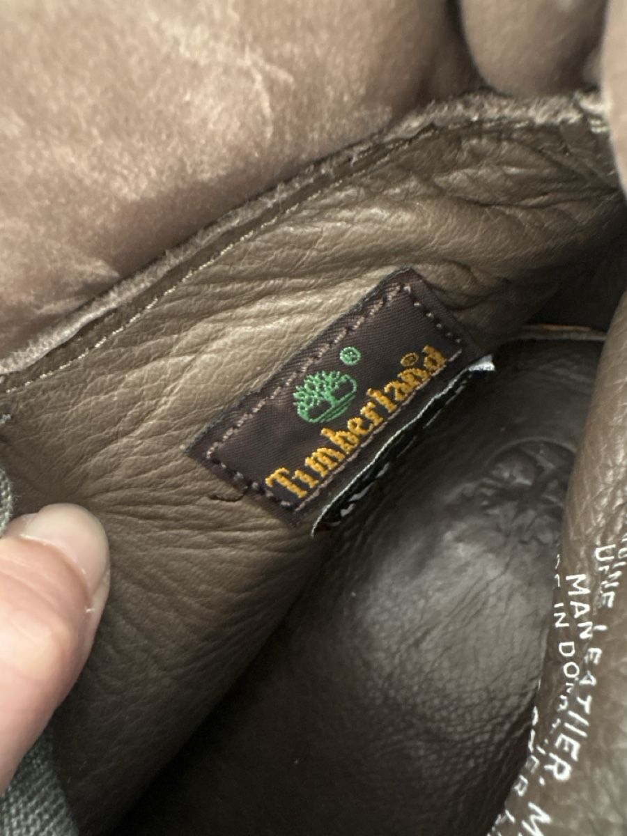 Timberland Scarpe da uomo: Timberland Stiefel Khaki Stoff Gr. 38 – Usato da Zug venduto da Ilkiway 5