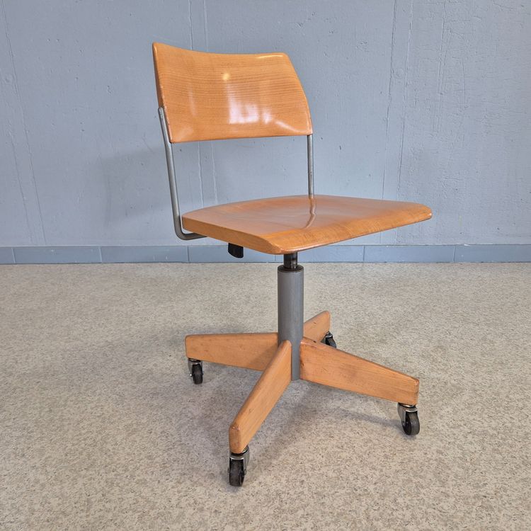 Hailo 60er Vintage Bürostuhl – Drehbar, Höhenve Produktbild-Vorschau 3