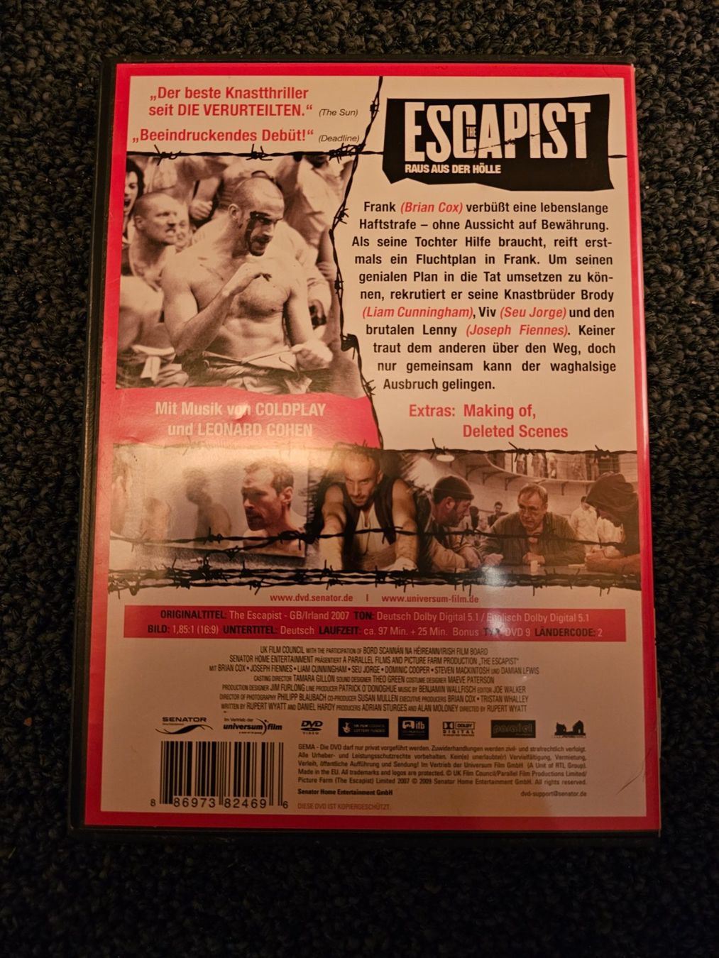 Tutti i DVDs: ESCAPIST(13480) – Usato da Ruswil venduto da M71 1