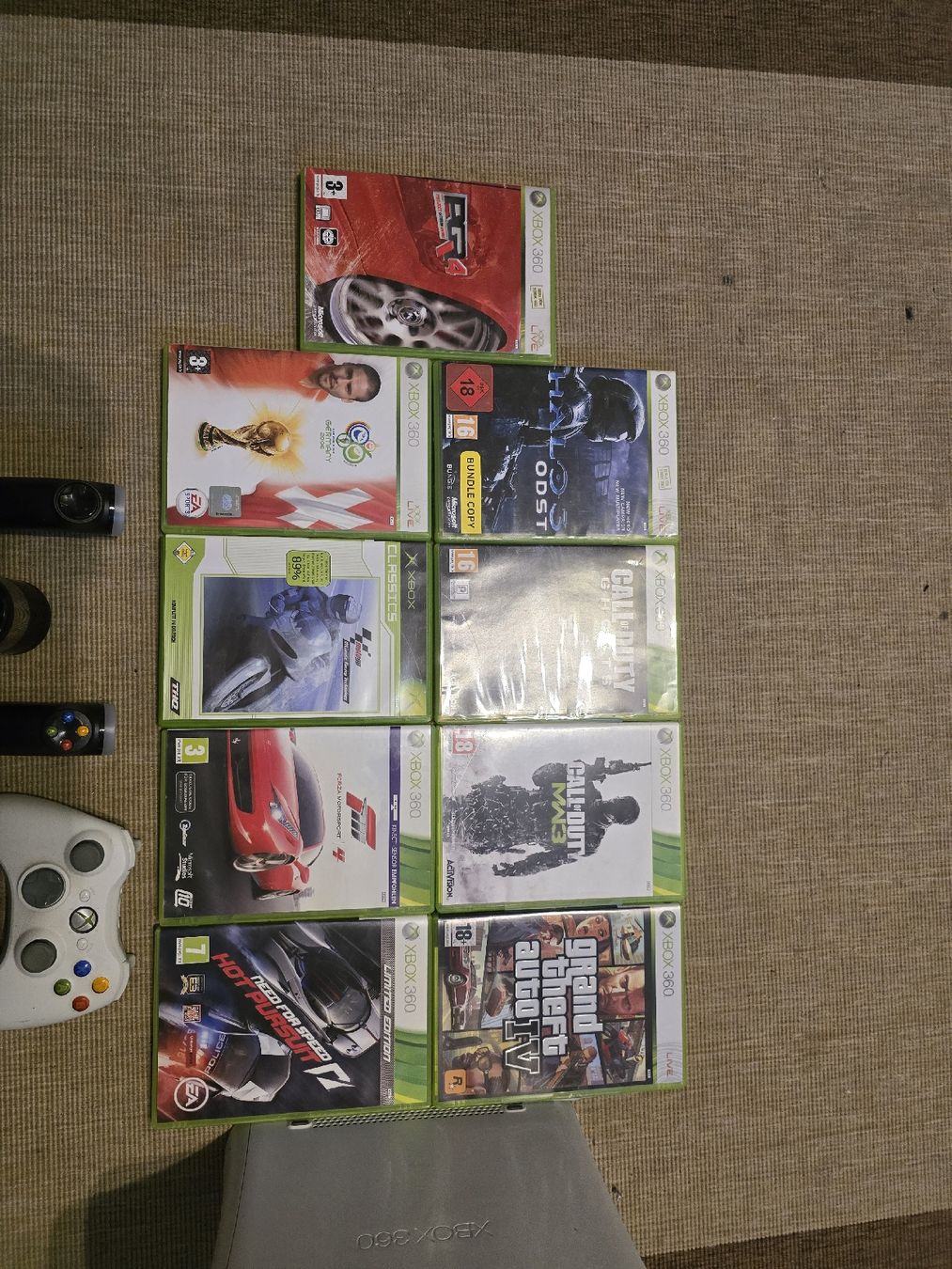 Microsoft Console: XBOX 360 inkl. 9 Games – Usato da Dietlikon venduto da Audipower1981 1