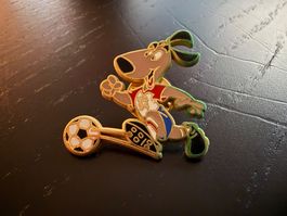 Vintage FIFA WM USA 94 Pin/Anstecker Maskottchen, top!