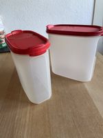 Tupperware Vorratsbehälter rot/transparent 2er Set 