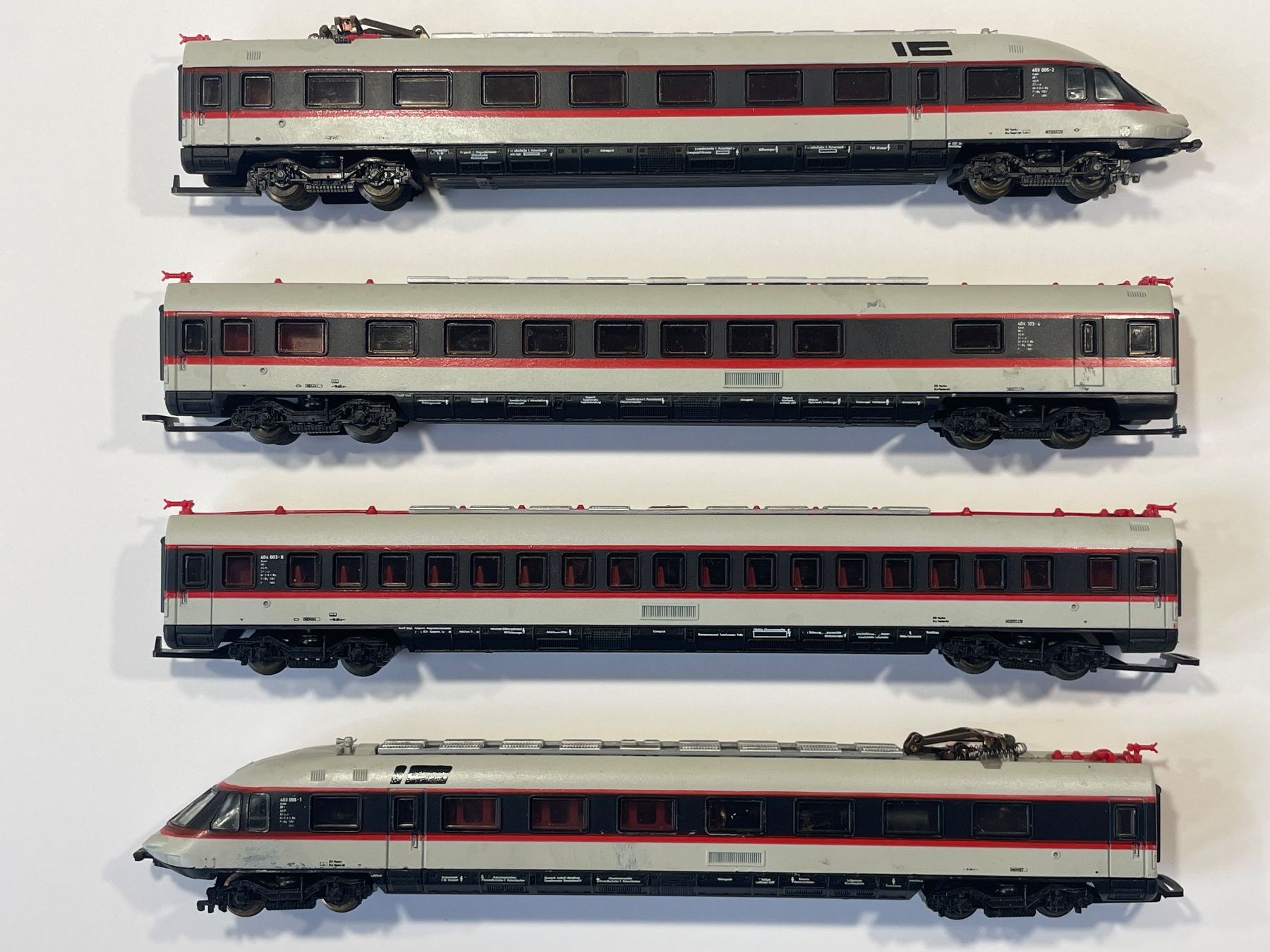 Lima Modellini di ferrovie: Lima N, 163903 IC ET-403 Set der DB – Usato da Wilderswil venduto da Modellbahn-Shop-Moll 1