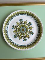 Figgjo Flint Norway - Belle assiette vintage au motif rétro