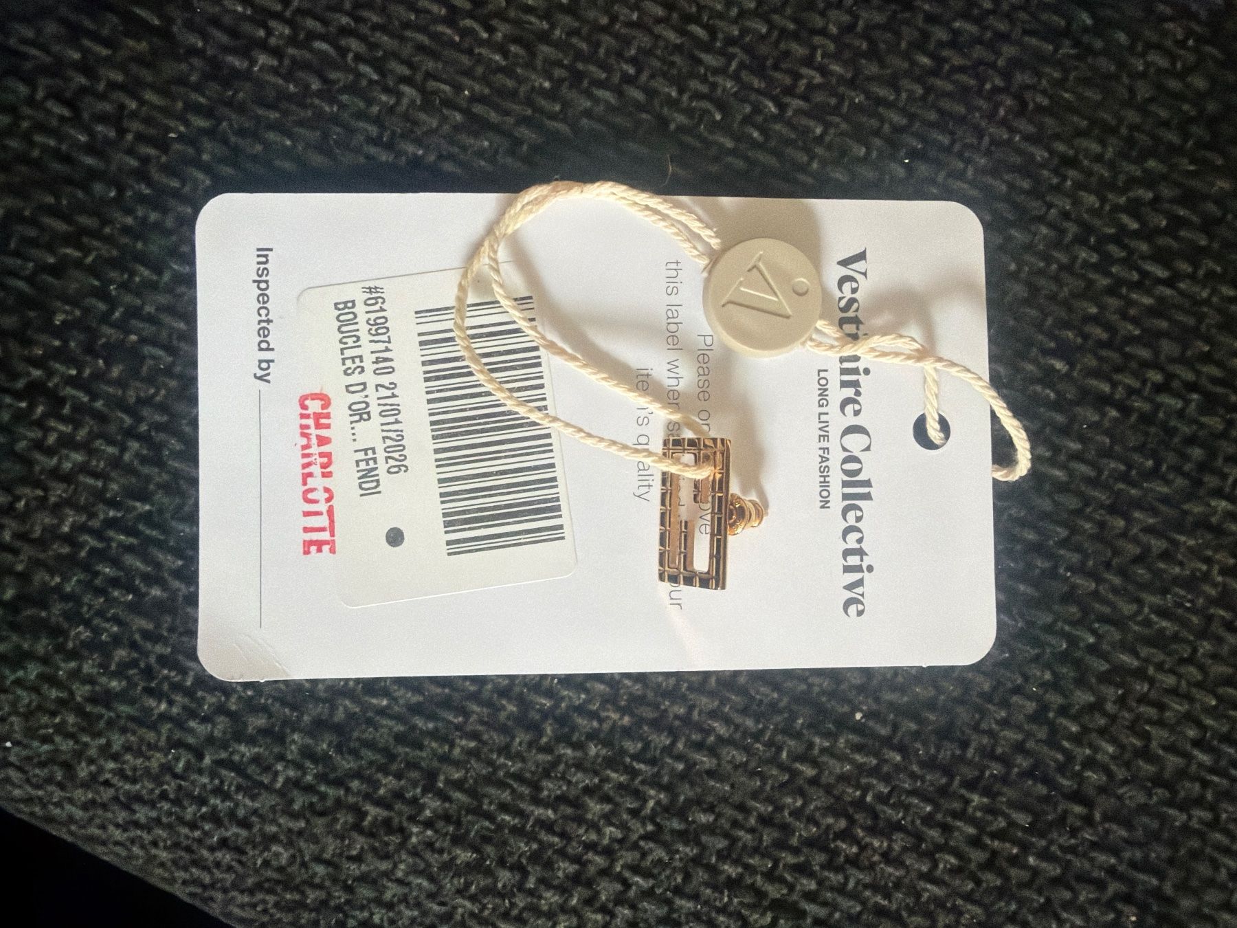 Fendi Orecchini pendenti & Orecchini a lobo: FENDI OHRRINGE – Nuovo (secondo la descrizione) da zürich venduto da Viktorija.viki 4
