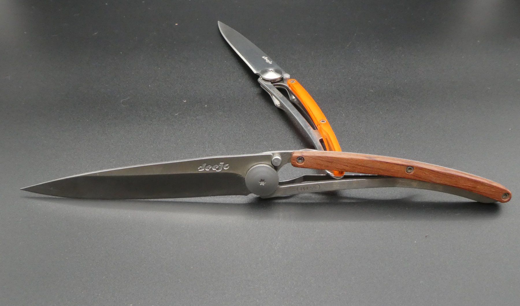 Deejo Accessori: Deejo Wood & Orange - Klappmesser – Usato da Volketswil venduto da brockipfannenstil 3