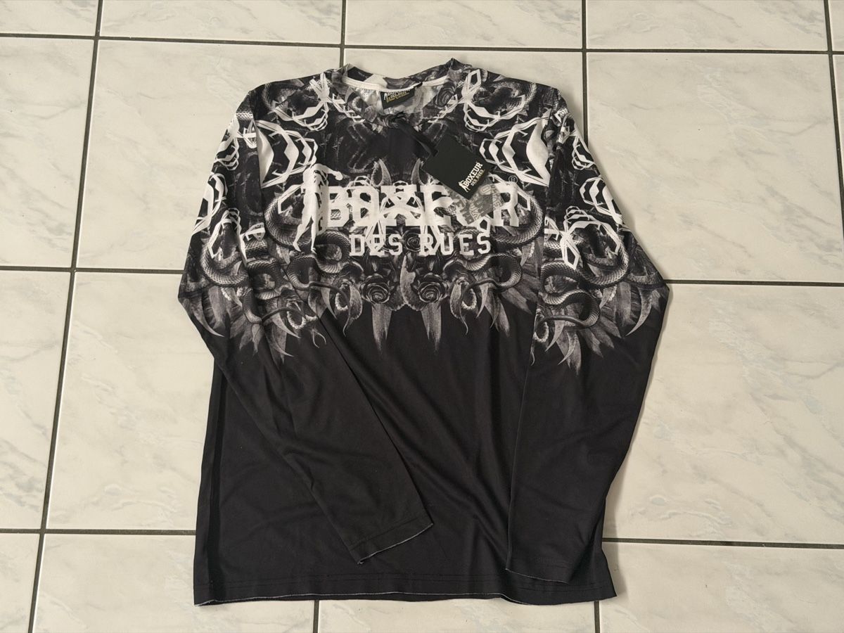 Boxeur Des Rues T-shirts: T-shirt lunga Boxeur Des Rues da uomo – Neuf avec emballage d'origine à Origlio par sim_5ld6