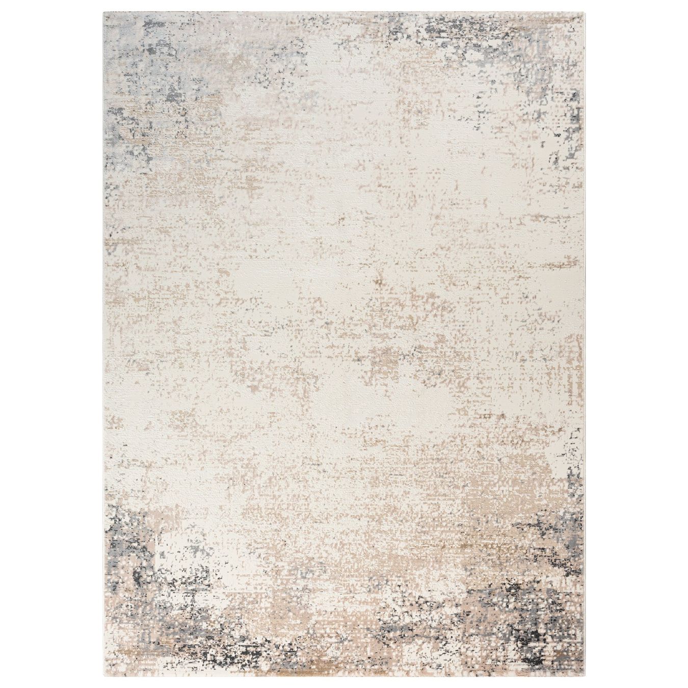Tappeti: Moderner Teppich, abstraktes Muster, grau, 160x220cm – Nuovo e nell'imballaggio originale da Reinach AG venduto da carpethouse 1