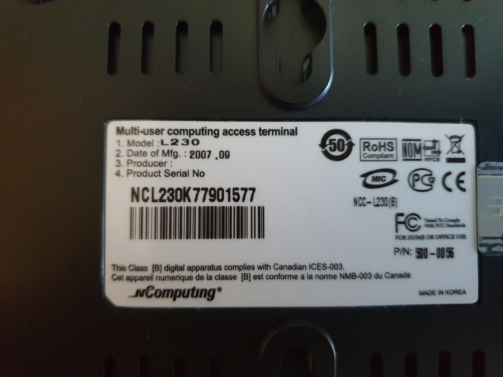 Composants électroniques: NComputing U170 mit Netzteil – D'occasion à Ittigen par Ziok187 3
