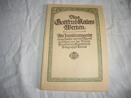 Gottfried Kellers Werke Jubiläumsausgabe 1919 Davos Antiq...