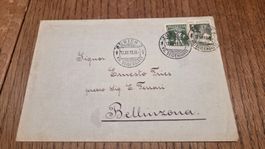 1913 Pro Juventute Mischfrankatur Selten!