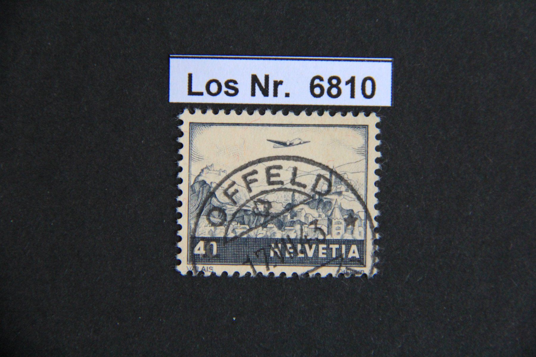 Tutti i francobolli: F 1941 Ortsstempel mit Datum                        Los 6810 – Usato da Volken venduto da jukon65