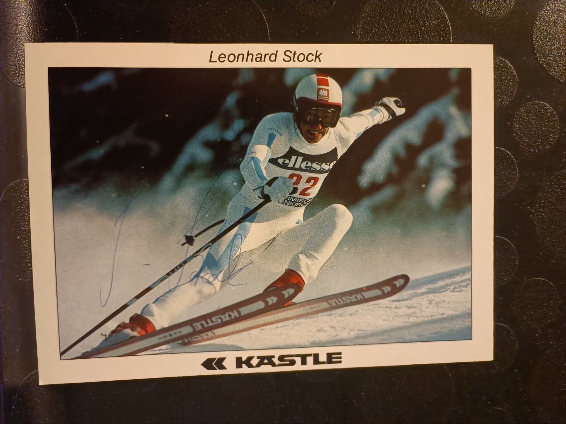 Autogramme: Leonard Stock - handsignierte Autogrammkarte – Gebraucht aus Menziken von Artographs